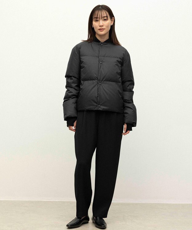 NAVE 【ReNAVE】タフタダウン ブルゾン ブラック系