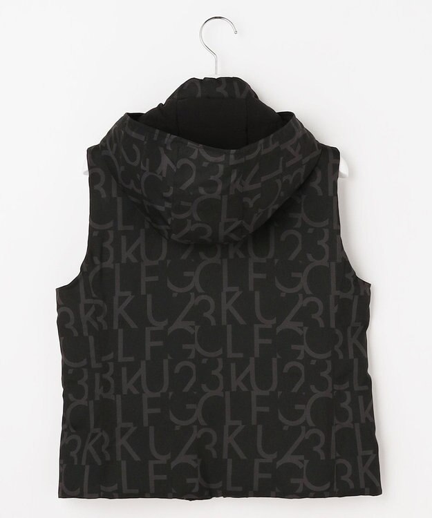 23区GOLF 【WOMEN】中綿リバーシブルベスト ブラック系5