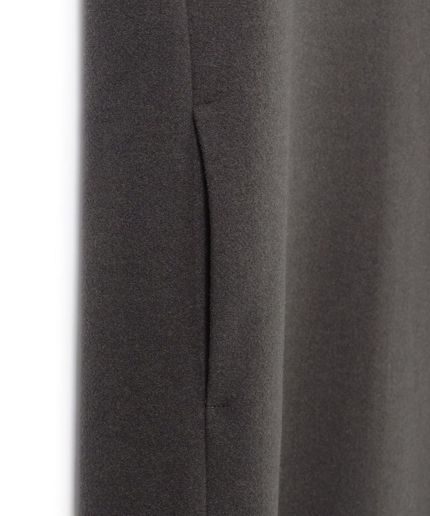 UNFILO ウールライク ジャンスカ チャコール