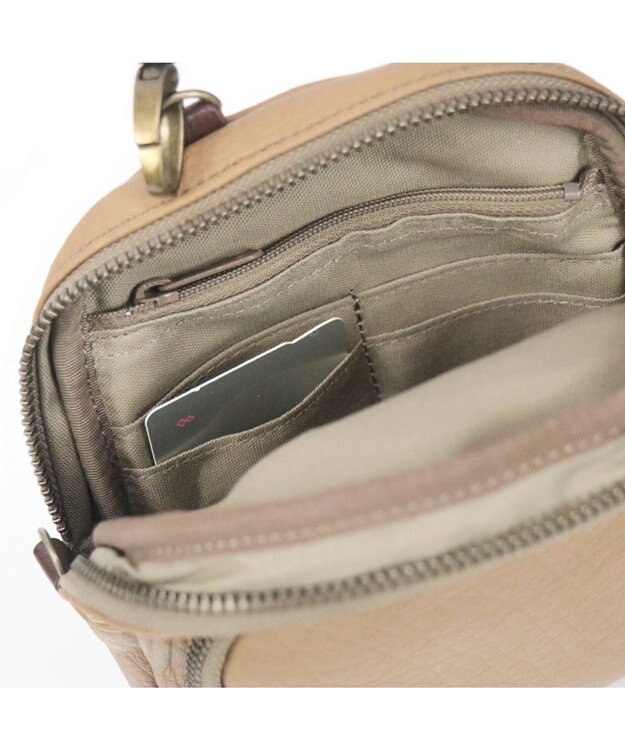 Regalo Felice 【本革 / お財布機能付き】ポシェット / REGALO BE(ベージュ：ツヤなし)