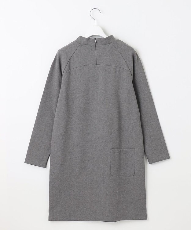 23区GOLF 一枚でスタイリングが完結！【WOMEN】【WEB限定】モックネック ワンピース 体型カバー グレー系