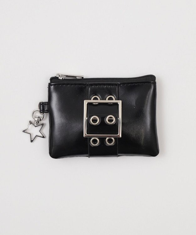 WEGO ハトメベルトミニポーチ ブラック