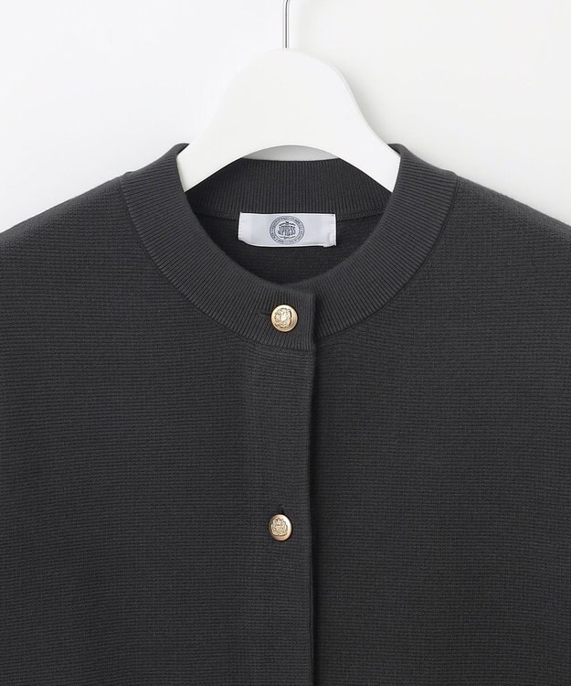 J.PRESS LADIES 【洗える】VIS/PE ROME ニット カーディガン グレー系