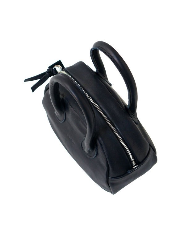 FOLNA RD ソフトレザー2WAYアールボストンバッグ ブラック