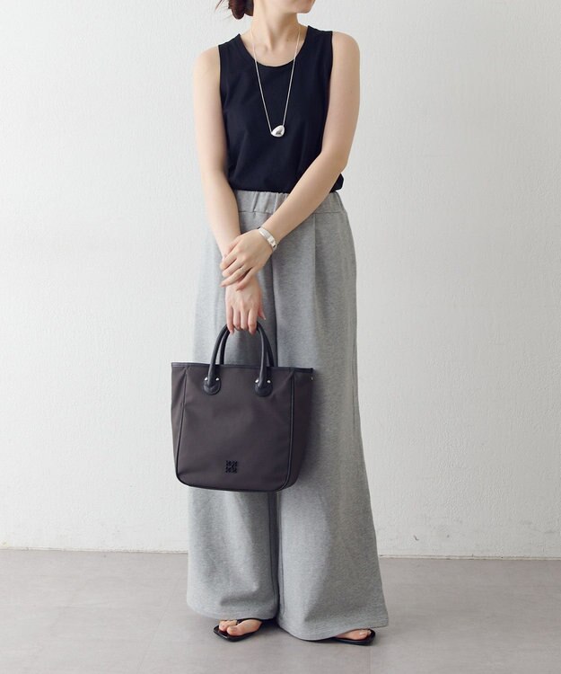 russet コーデュラナイロンスクエアトートバッグ(CE-1750) D.Brown