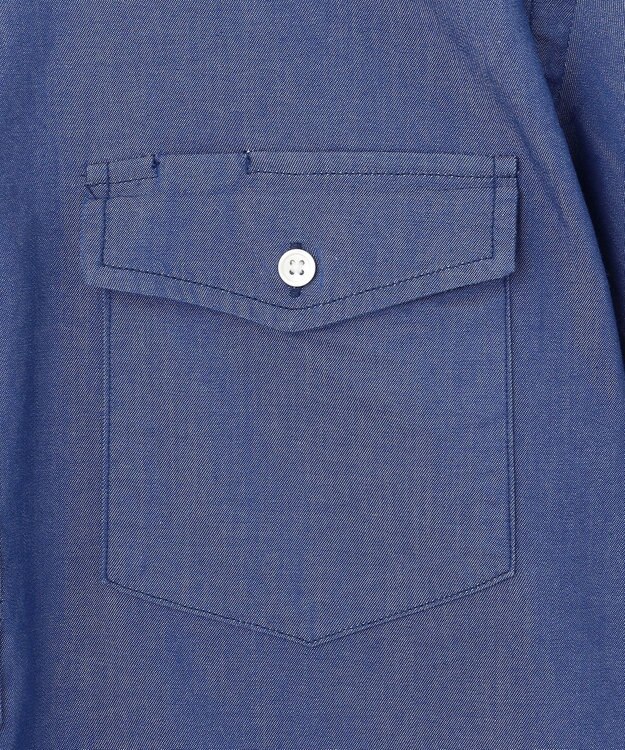 J.PRESS MEN Reyn spooner×J.PRESS リバースプリント プルオーバー ブルー系