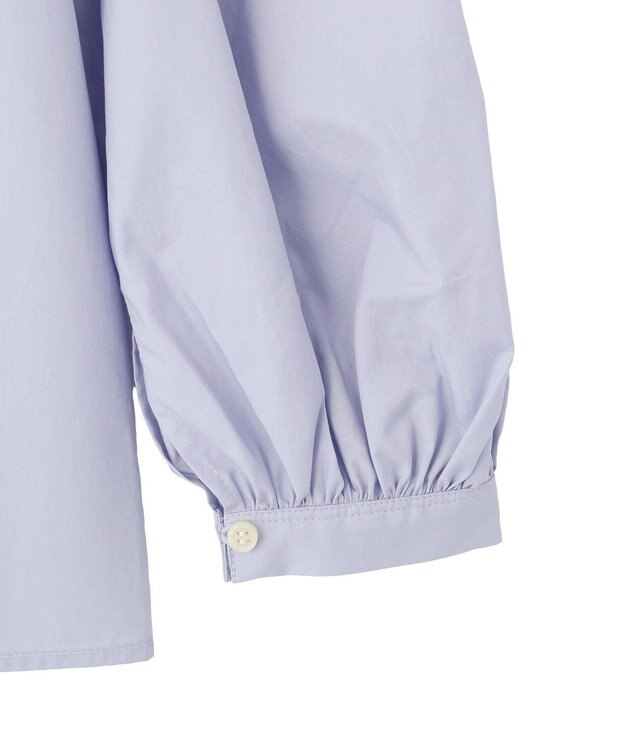 Green Parks ２ｗａｙフリルハイネックブラウス Sax