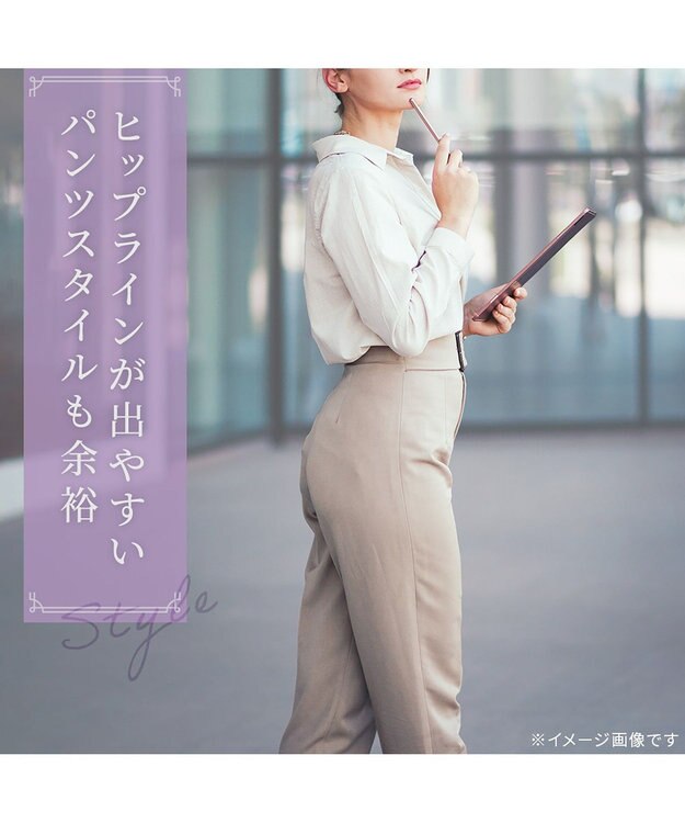 BRADELIS New York 【BRADELIS NewYork peace ブラデリス】ハートのお尻に格上げショーツ24 深め 綿混 伸縮性抜群 程よくフィットしてキュッと上がる グレージュ