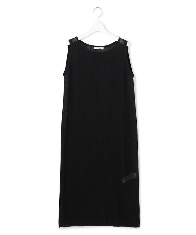 ICB 【30th ANNIVERSARY】シアーライトリュクス ニットワンピース ブラック