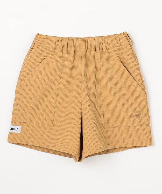 PW CIRCULUS 【WOMEN】ワッフルショーツ 2026年モデル ゴルフウェア レディース ベージュ系