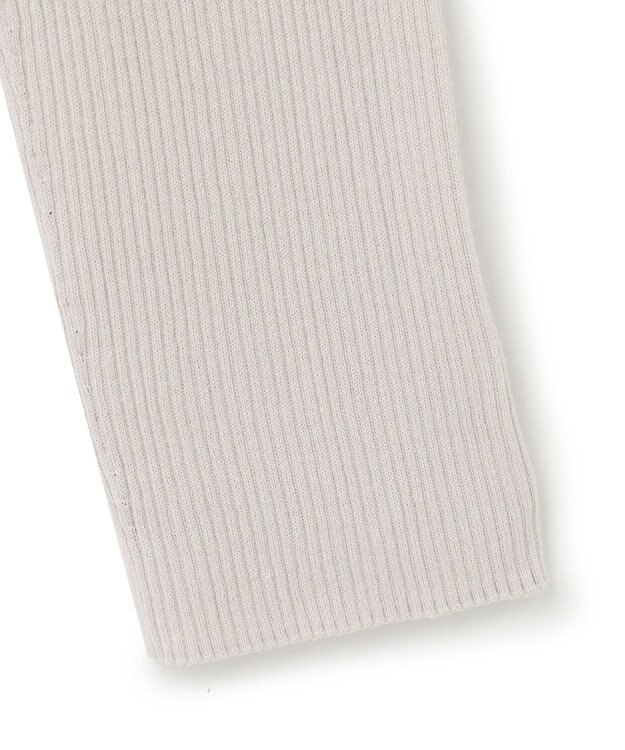 ICB 【洗える】 コンパクトリブ カーディガン トープ系