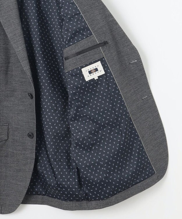 JOSEPH ABBOUD 【ストレッチ】メランジモールスキン ジャケット グレー系