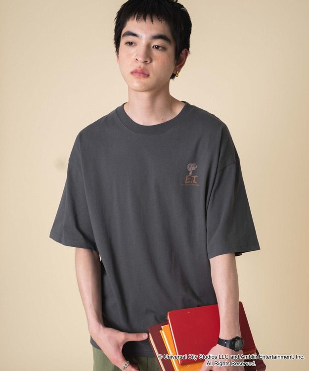 WEGO 【新柄追加/E.T/ユニセックス着用ITEM/SMLサイズ展開】E．T．グラフィックT（S） 柄4