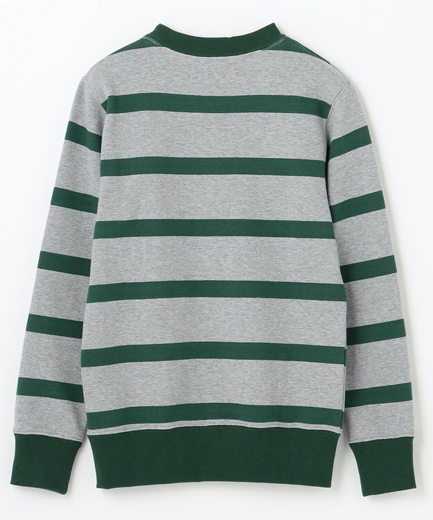 J.PRESS KIDS 【110-130cm】ボーダートレーナー グレー系1