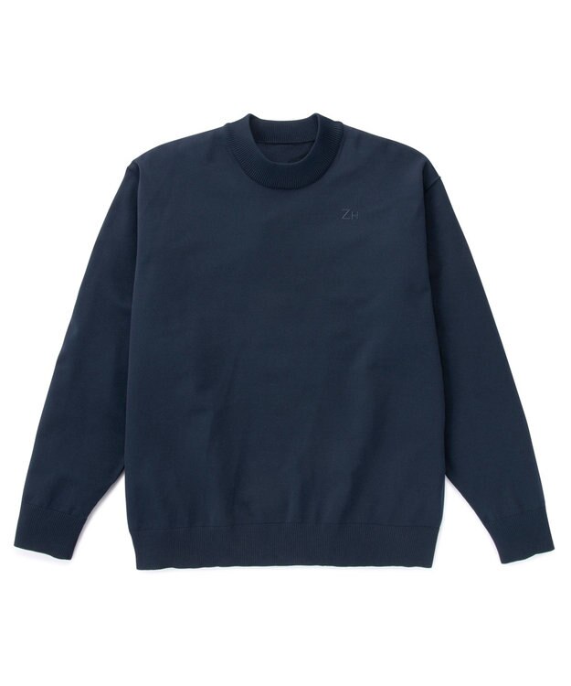 ZERO HALLIBURTON ゼロハリバートン ZERO HALLIBURTON クルーネックセーター 82271 ネイビー