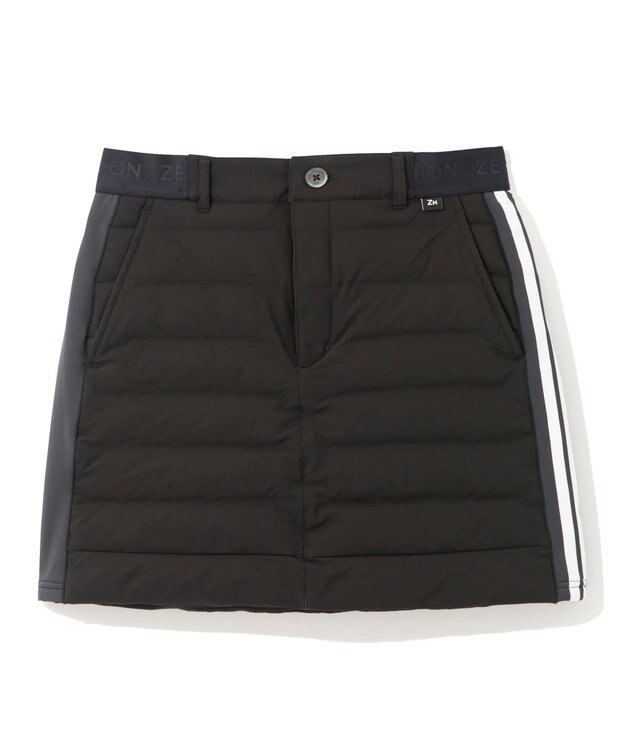 ZERO HALLIBURTON ハイブリッドパデットスカート 82757 撥水 保温 裏起毛 ゴルフ ZHG-W15b ブラック