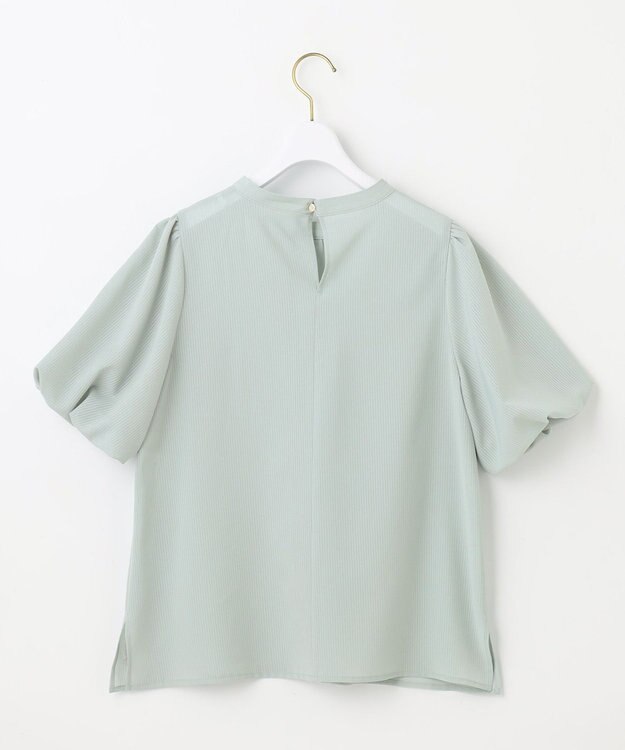 ANY SIS 【洗える】シアーストライプ ブラウス ミント