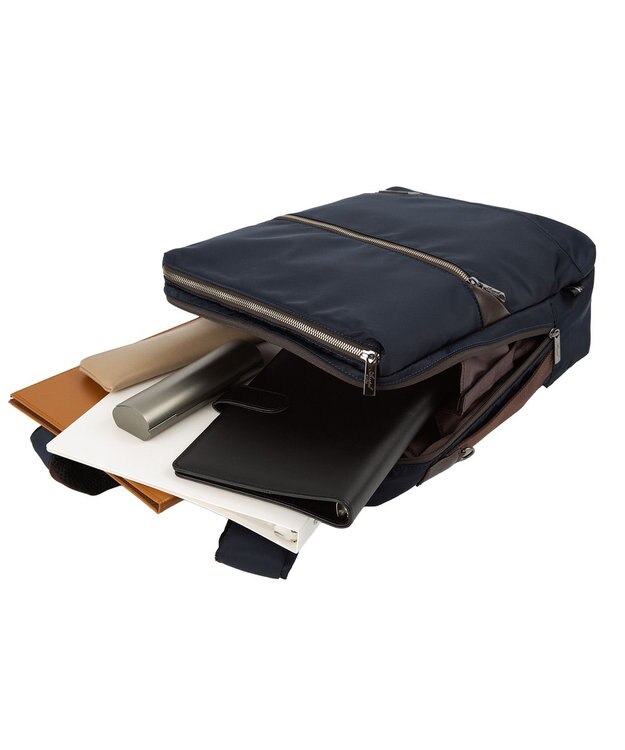 ACE BAGS & LUGGAGE Arcapel バネオ ビジネスリュック A4サイズ 13.3インチPC収納 68833 アルカペル ネイビー