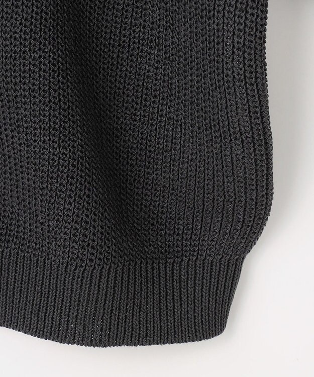 ANY ラミータッチニットT スレート