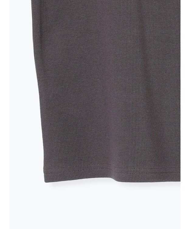 Te chichi テレコスクエアタンクトップ チャコールグレー