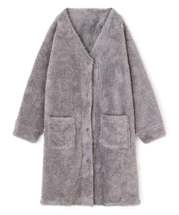 San-ai Resort（三愛水着楽園） 【fuwamoko home northerly】ふわもこロングカーデ 【northerly】 グレー