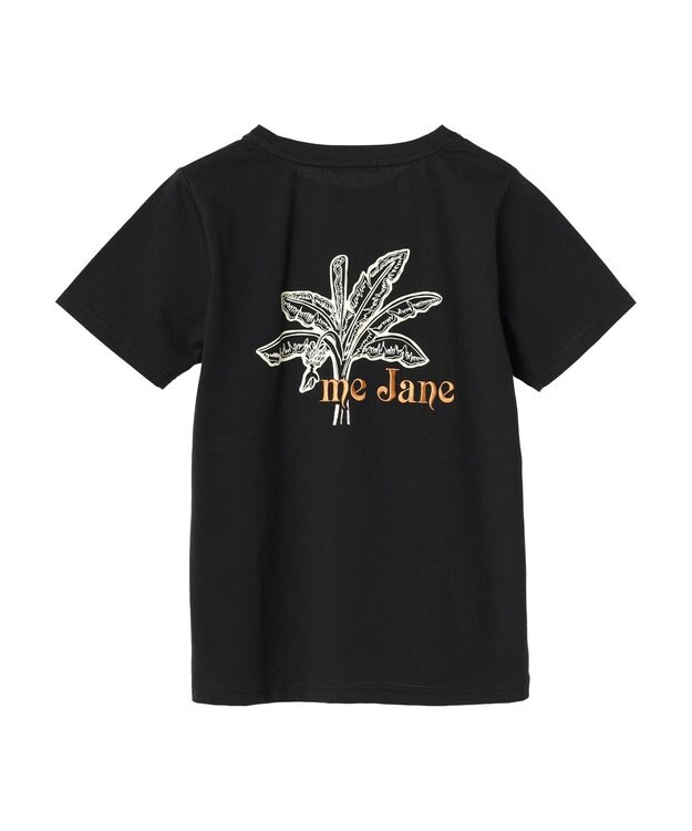 Green Parks ｍｅ　Ｊａｎｅ／バックプリントコンパクトＴシャツ Black