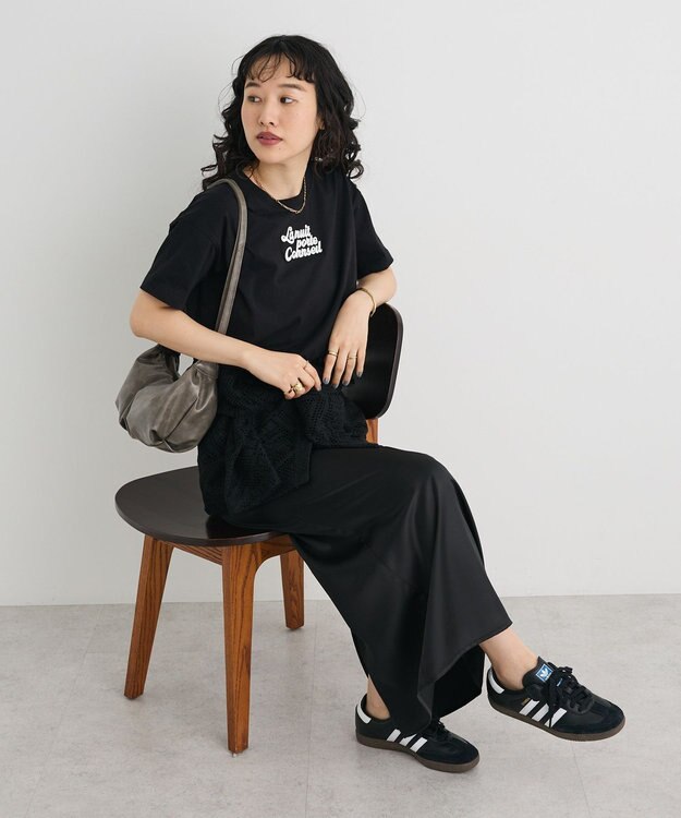 CRAFT STANDARD BOUTIQUE ロゴ刺繍TEE Black