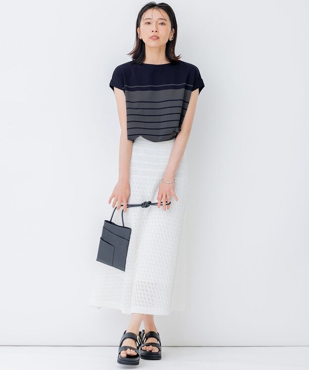 23区 【CLASSY.6月号掲載/WEB限定】2WAY ハート イヤリング シルバー系