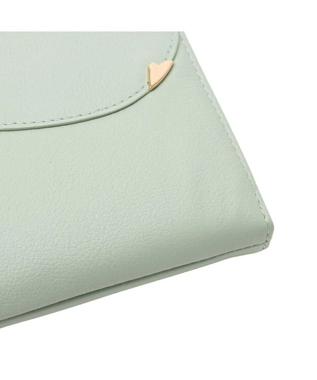 LANVIN en Bleu デクール 薄マチLファスナー長財布 ミント