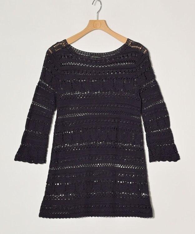 ONWARD Reuse Park 【23区】ニット春夏 ネイビー