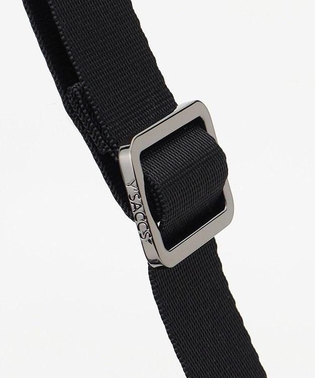 Y'SACCS キュービックモノグラム　2WAYトート　Mサイズ ブラック