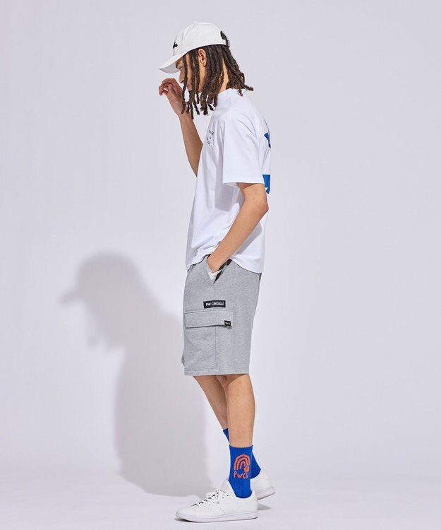 PW CIRCULUS 【MEN】DOVE グラフィックモックT ゴルフ ホワイト系