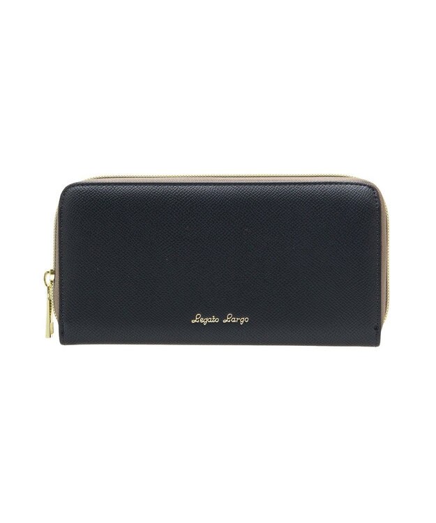 Green Parks ・Ｌｅｇａｔｏ　Ｌａｒｇｏ　ツートンウォレット長財布 Black