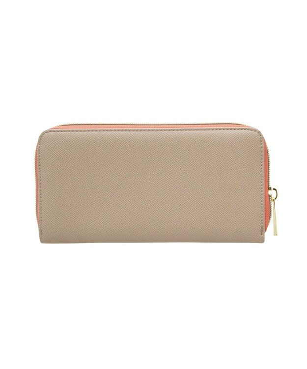 Green Parks ・Ｌｅｇａｔｏ　Ｌａｒｇｏ　ツートンウォレット長財布 Gray Beige