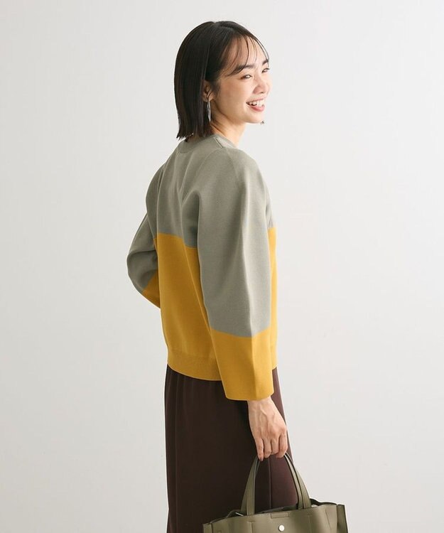 Green Parks ・ｆｕｒｒｙ　ｒａｔｅ　かる～いニットプルオーハ Gray