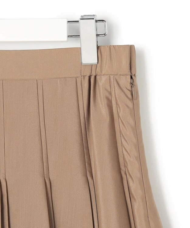 23区 【先行予約】グロッシープリーツ ロングスカート モカ