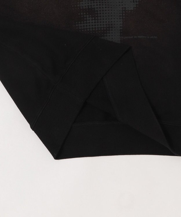 WEGO フェードプリントプルオーバー ブラック