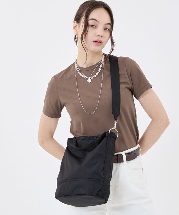 LeSportsac CONVERTIBLE BUCKET BAG 【日本限定】リサイクルドブラックJP