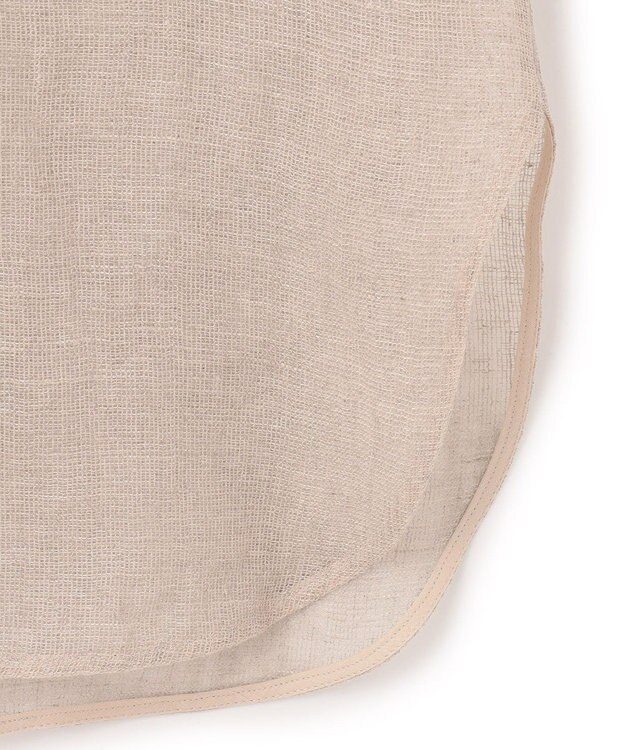 BEIGE， MATHIEU / バンドカラーシャツ Flax