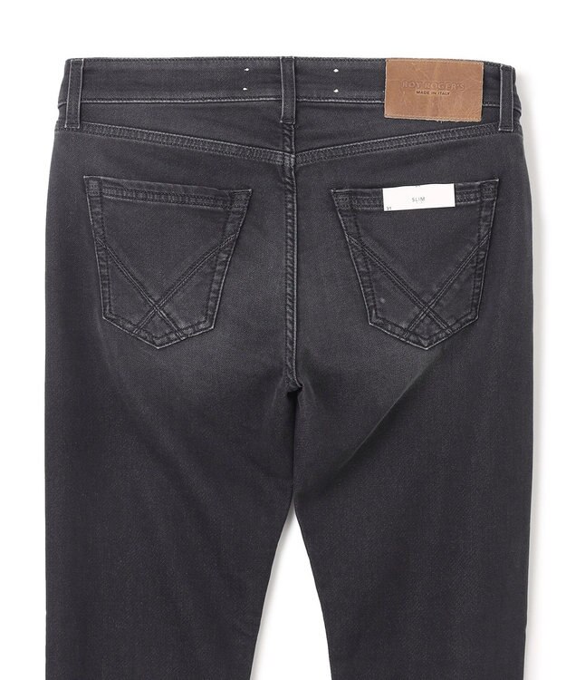 JOSEPH HOMME 【ROY ROGER'S】LEONARDO     デニムライク スウェットテーパード パンツ ブラック系