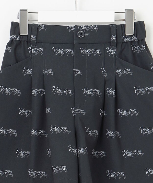 23区GOLF 着用動画あり【辻梨恵プロ着用】ロゴプリントショートパンツ ネイビー系5