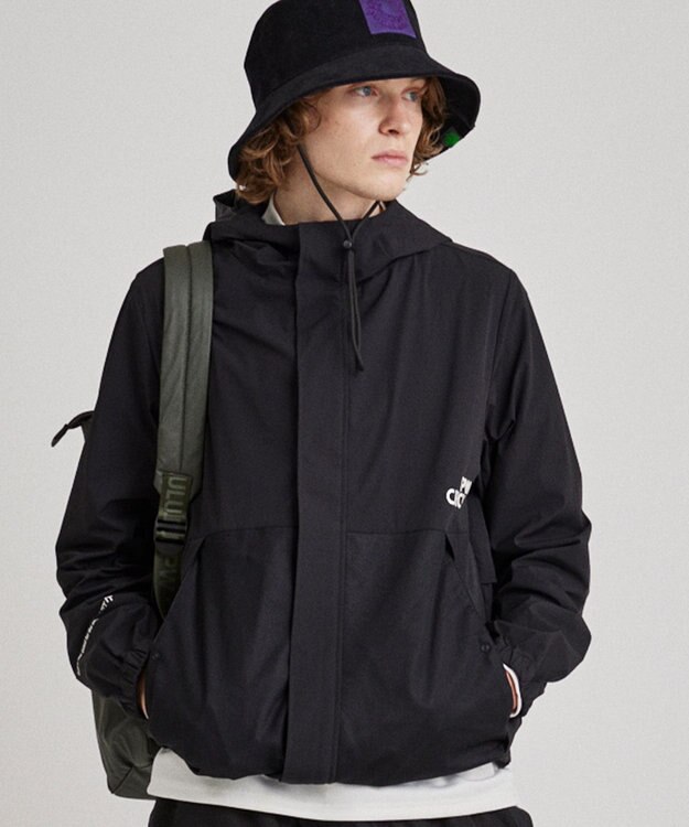 PW CIRCULUS 【撥水加工/軽量/ストレッチ】【MEN】メッシュコンビブルゾン ブラック系