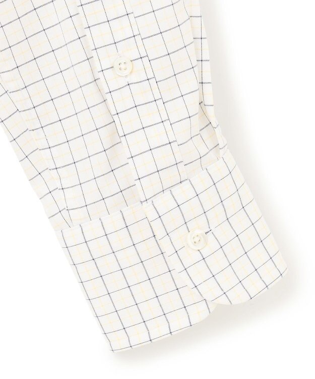 J.PRESS MEN 【PREMIUM PLEATS / 形態安定】ピンオックスタッタソールシャツ / B.D. イエロー系3