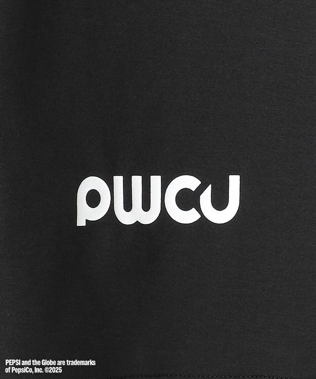PW CIRCULUS 〈Pepsiコラボ〉【UNISEX】Pepsi World Graphic モックネックT ブラック系