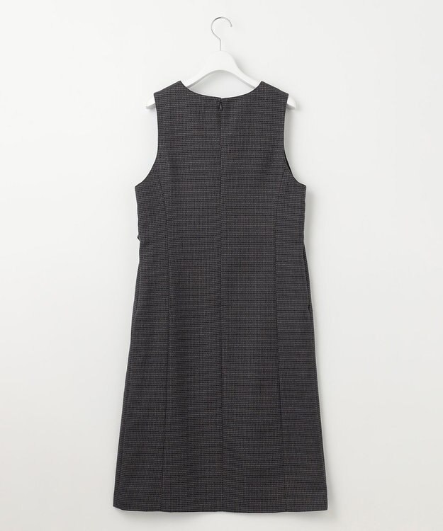 J.PRESS LADIES L T/W 杢 ライトツイード ジャンパースカート ネイビー系3