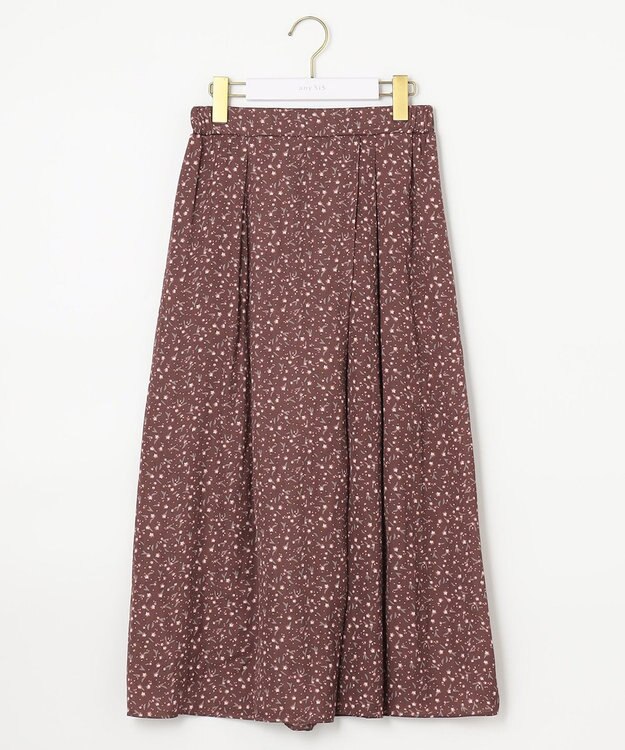 ANY SIS L 【2SET】プチフラワー パンツ セット モカ