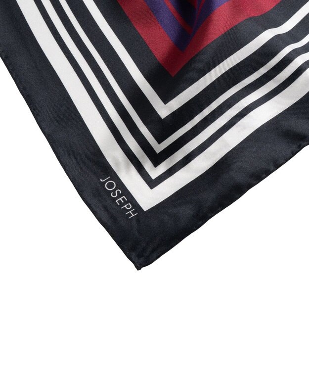 JOSEPH シルクスカーフ Chilie Cherry Violet