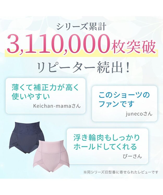 BRADELIS New York 【Yukine inc. 】ゆきねえモアソフト快適ホールドショーツ24  接触冷感で汗をかいても快適補正 カーキ