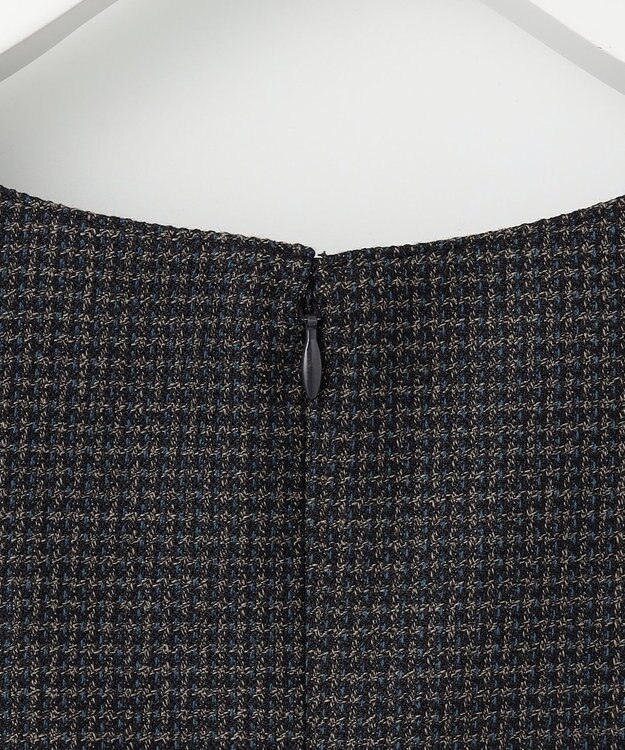 J.PRESS LADIES L T/W 杢 ライトツイード ジャンパースカート ネイビー系3