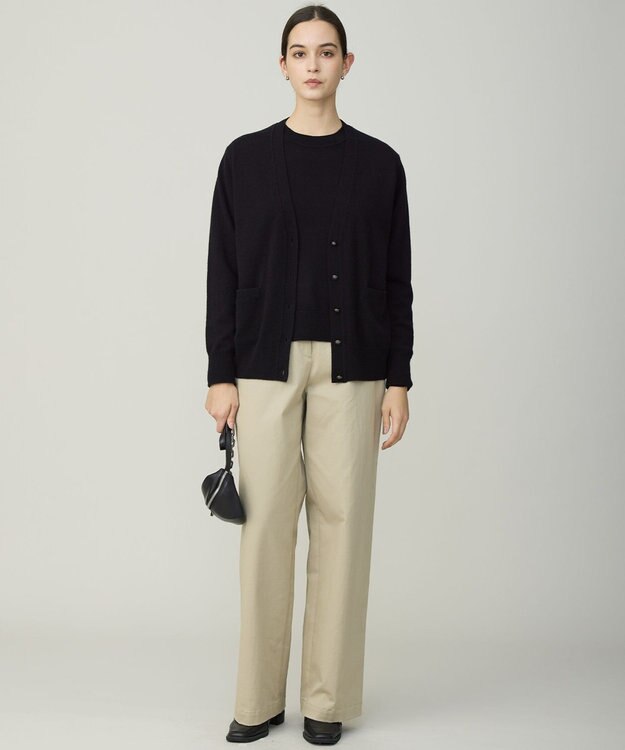 ICB 【30th ANNIVERSARY】 カシミヤブレンド ユニオンジャックカーディガン ブラック